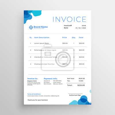 latex invoice template