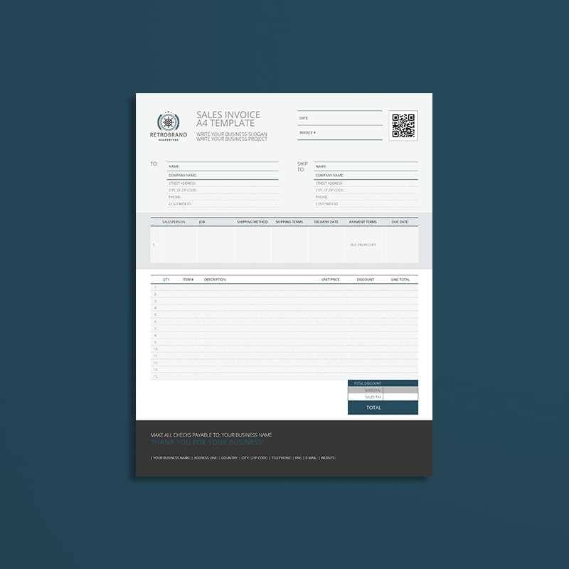 letter invoice template