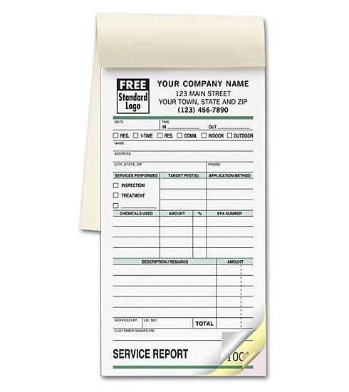 pest control invoice template