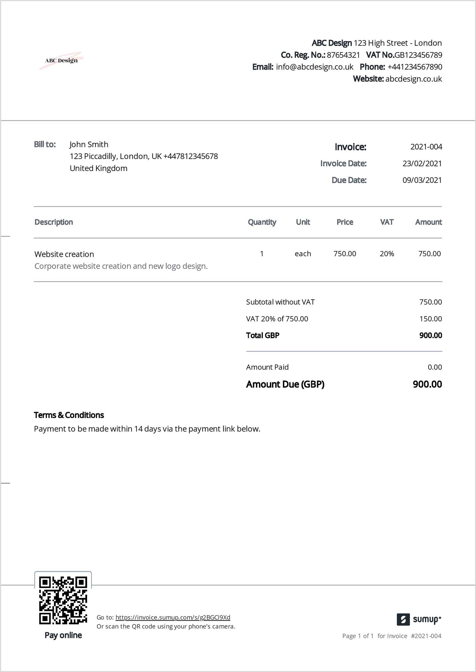 basic invoice template word uk