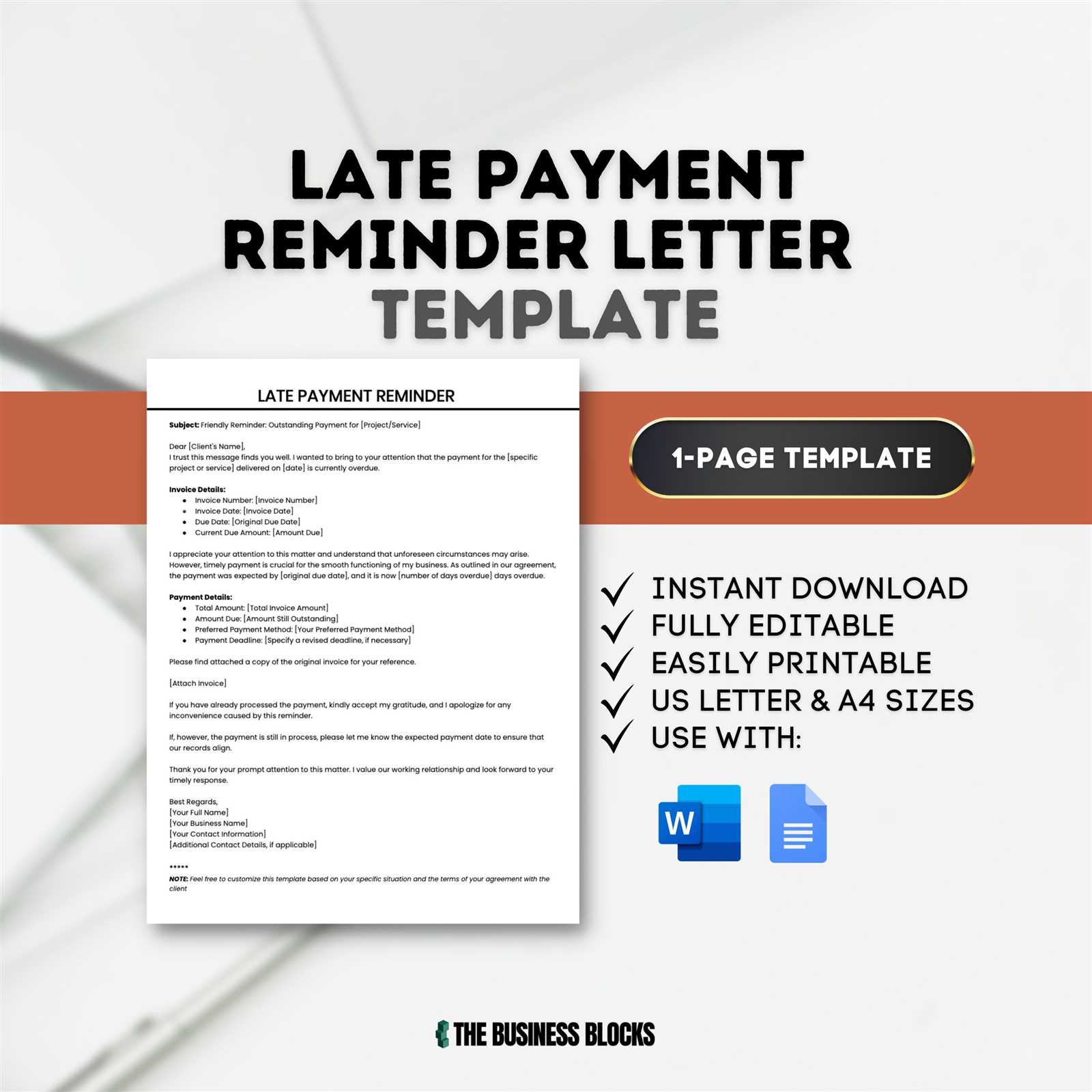 overdue invoice template email