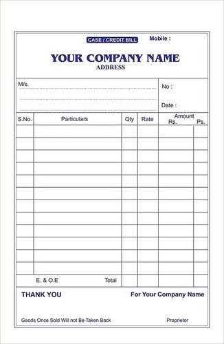 invoice microsoft word template free