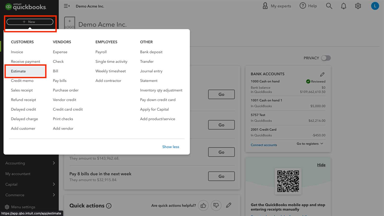 how to setup invoice template in quickbooks