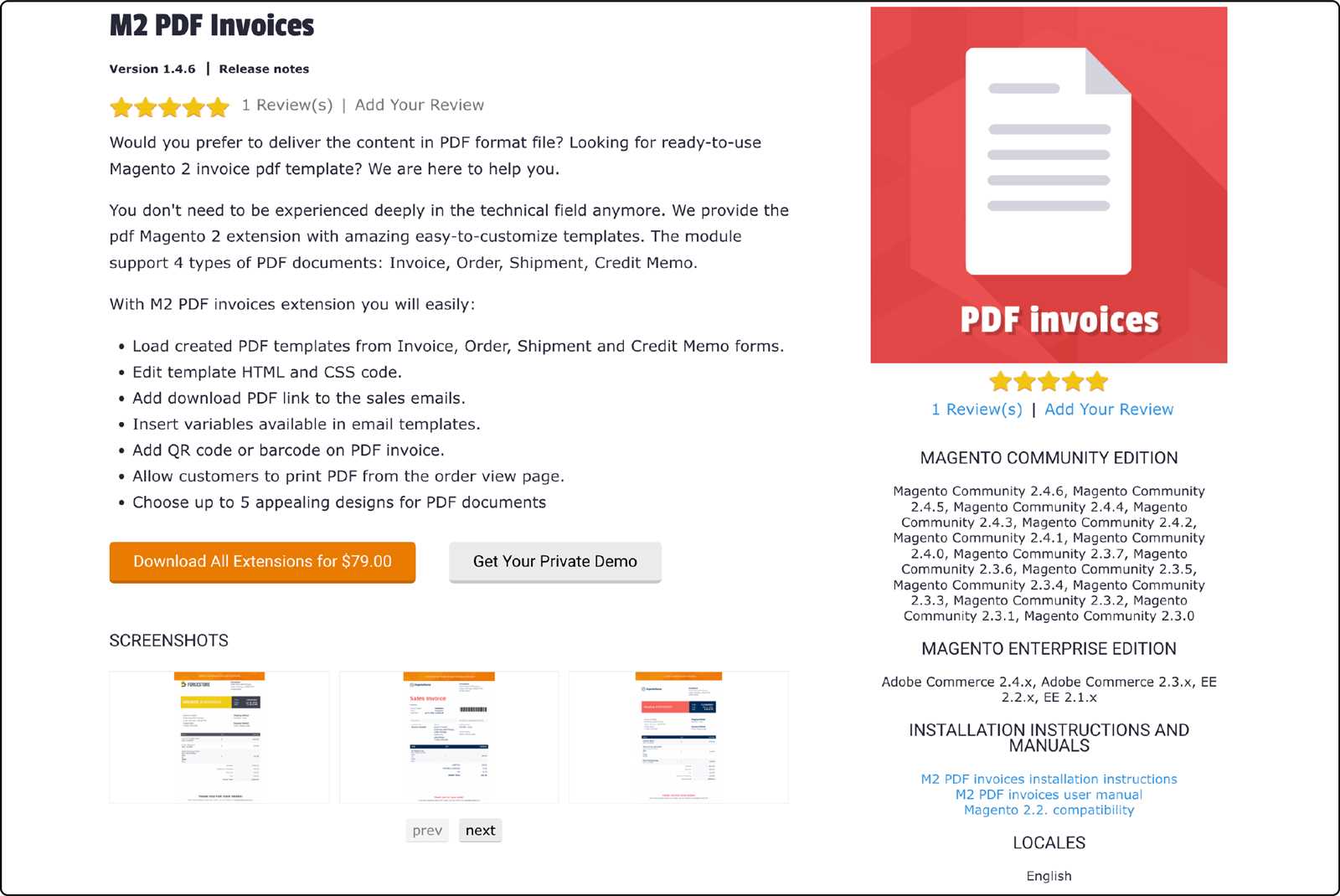 magento 2 change invoice pdf template