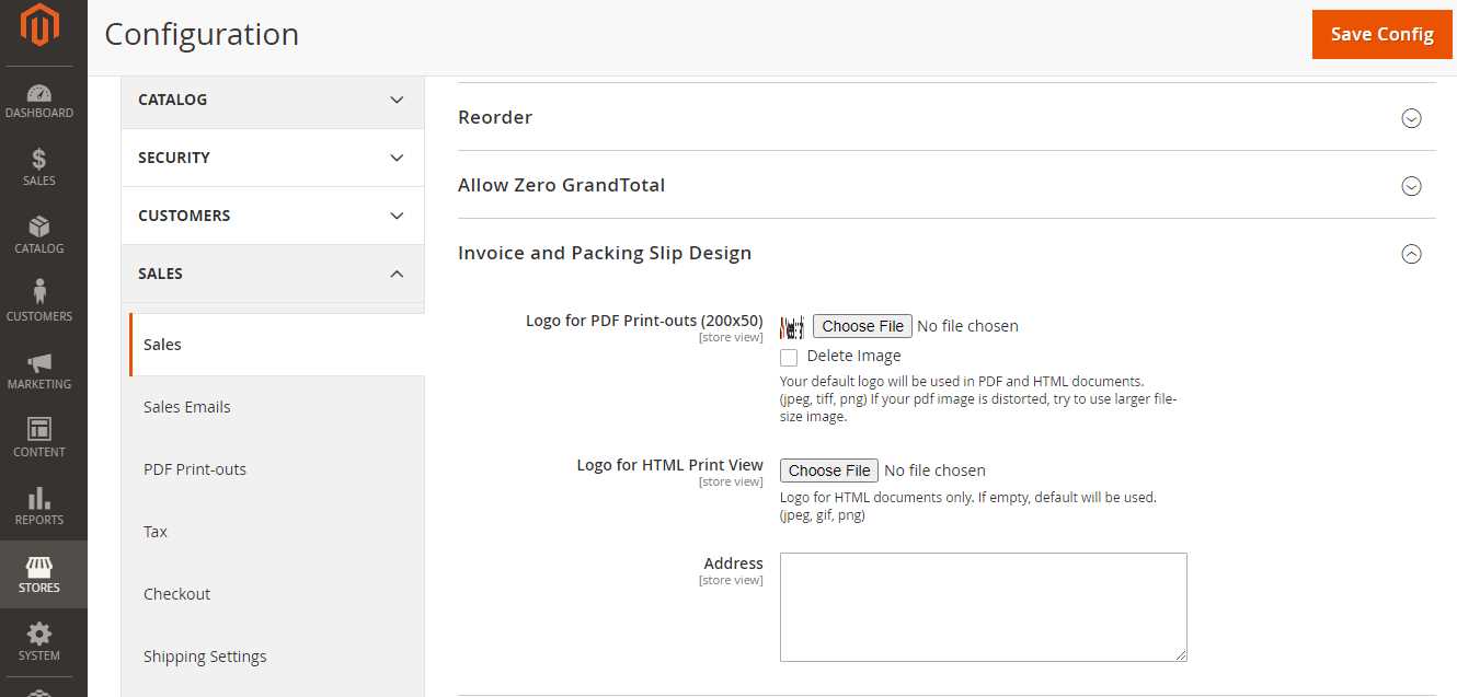 magento 2 change invoice pdf template