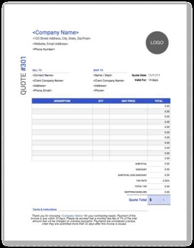 template for outstanding invoices