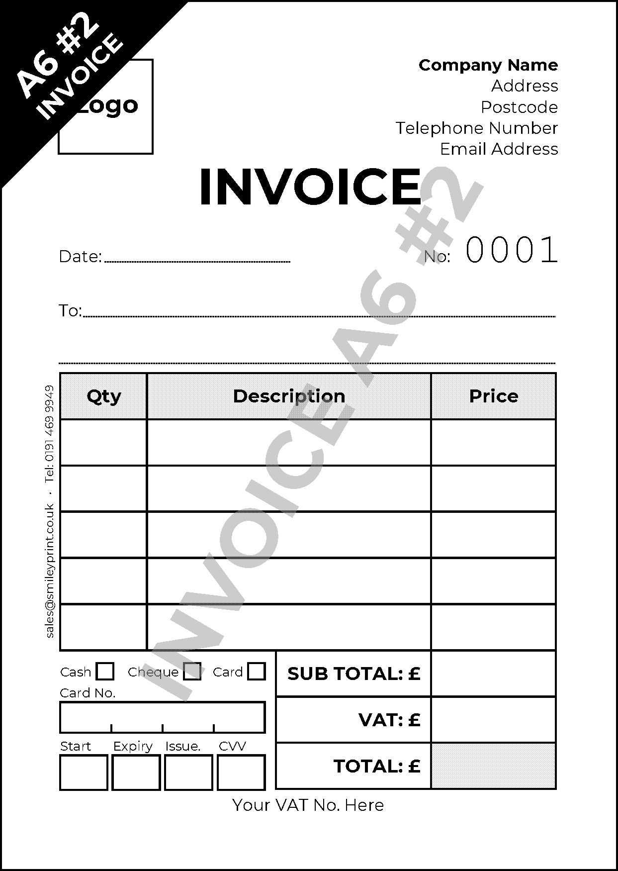 free online invoice template uk