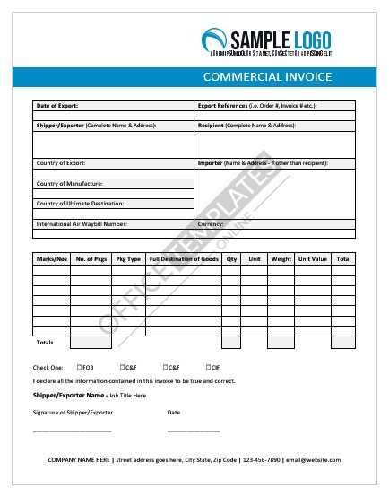 word 2003 invoice templates