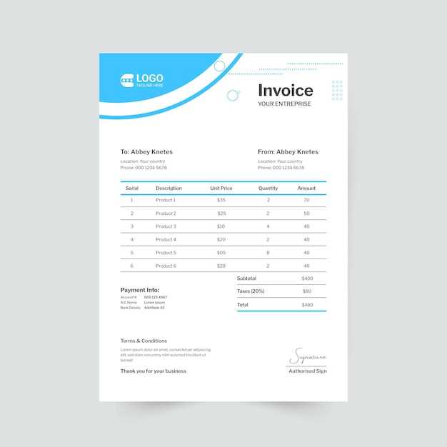 professional invoice template word