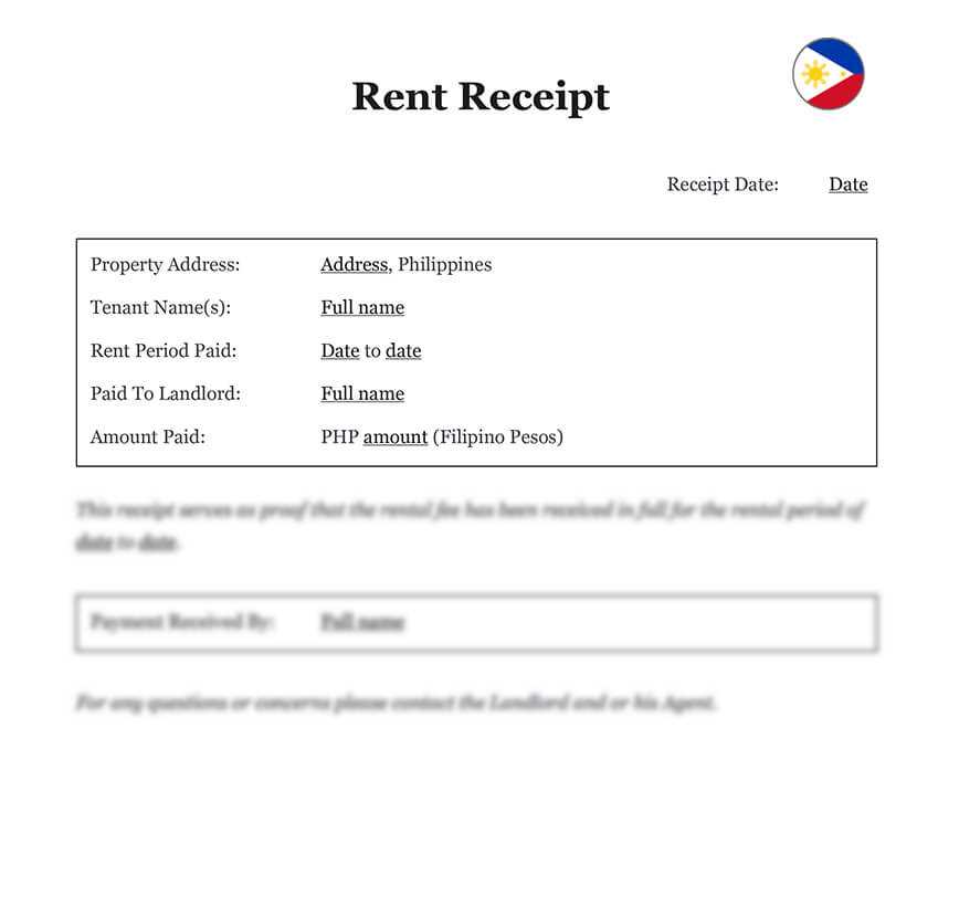 philippines invoice template