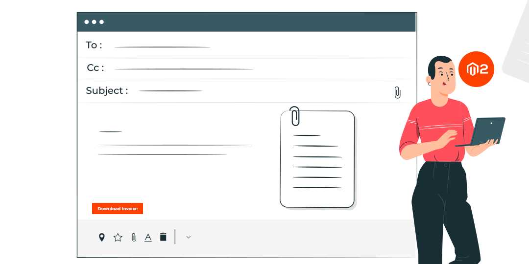 magento invoice email template