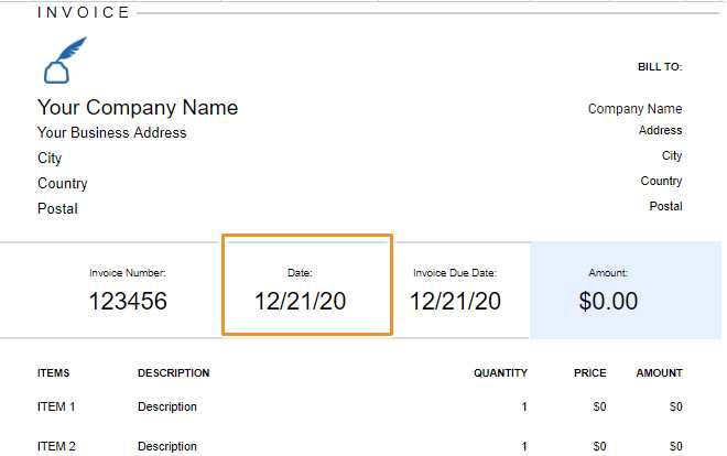 invoice template for freelance writer