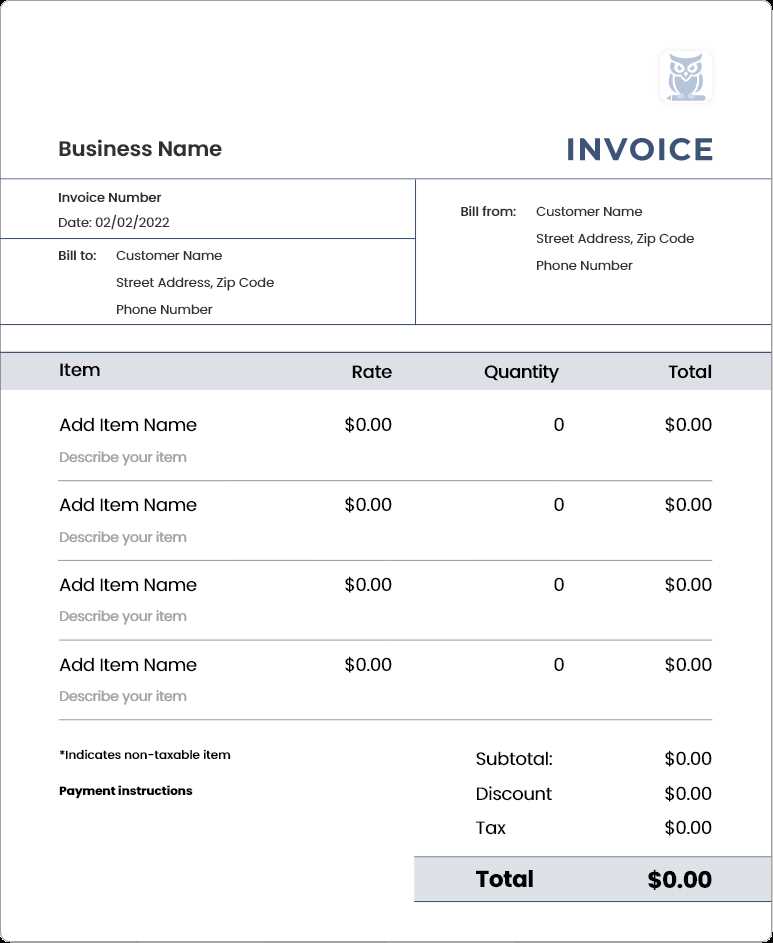 microsoft access invoice template free