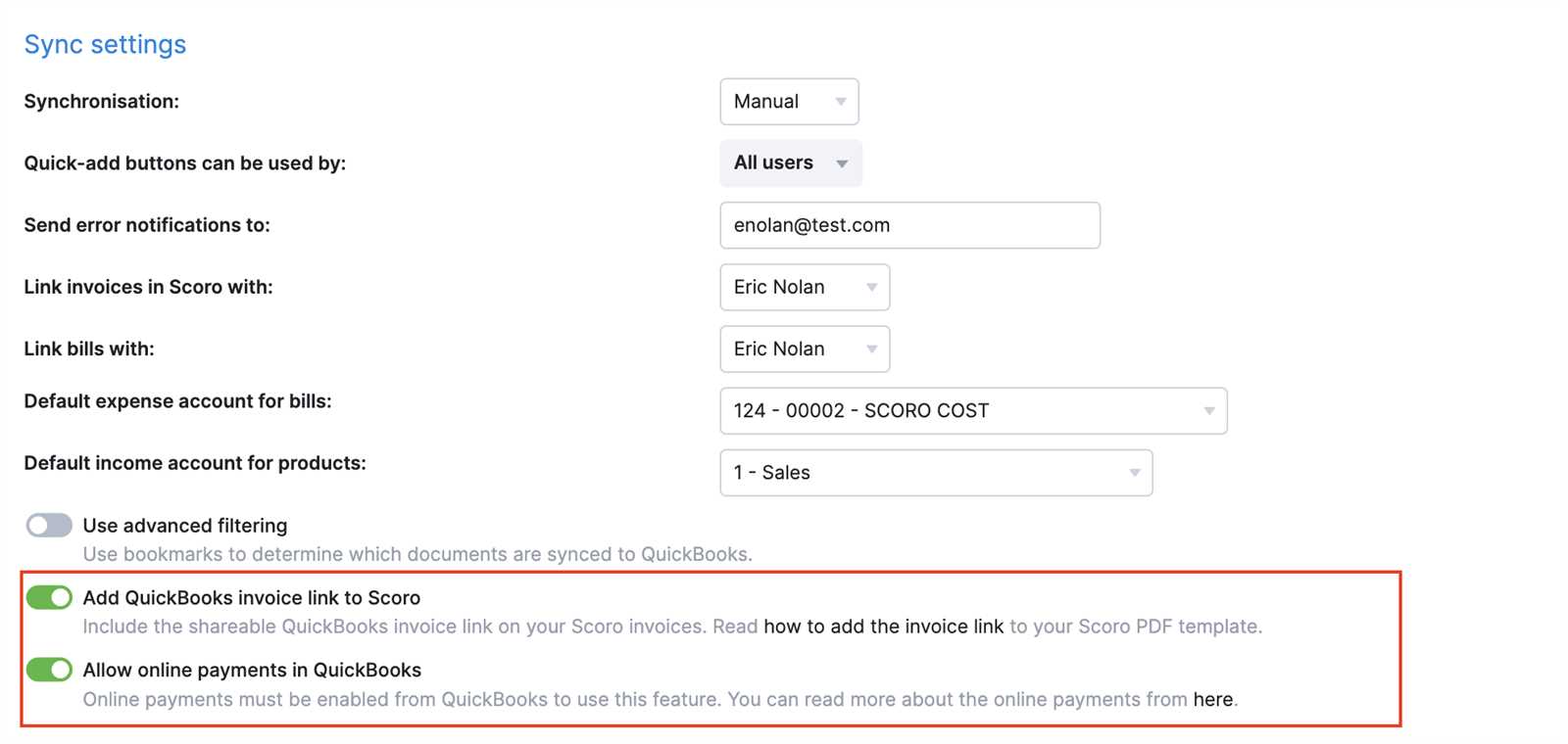 default invoice template in quickbooks