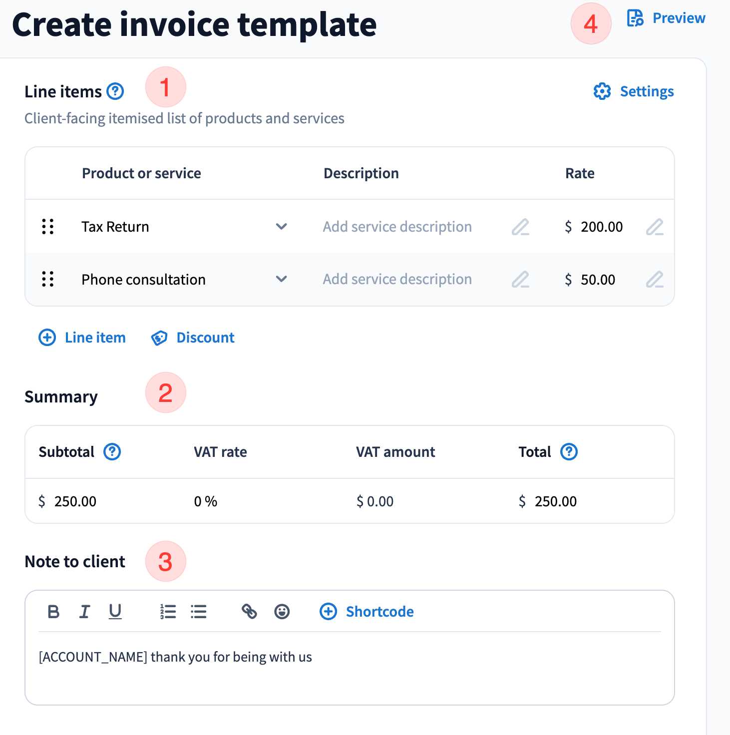 send invoice to client email template