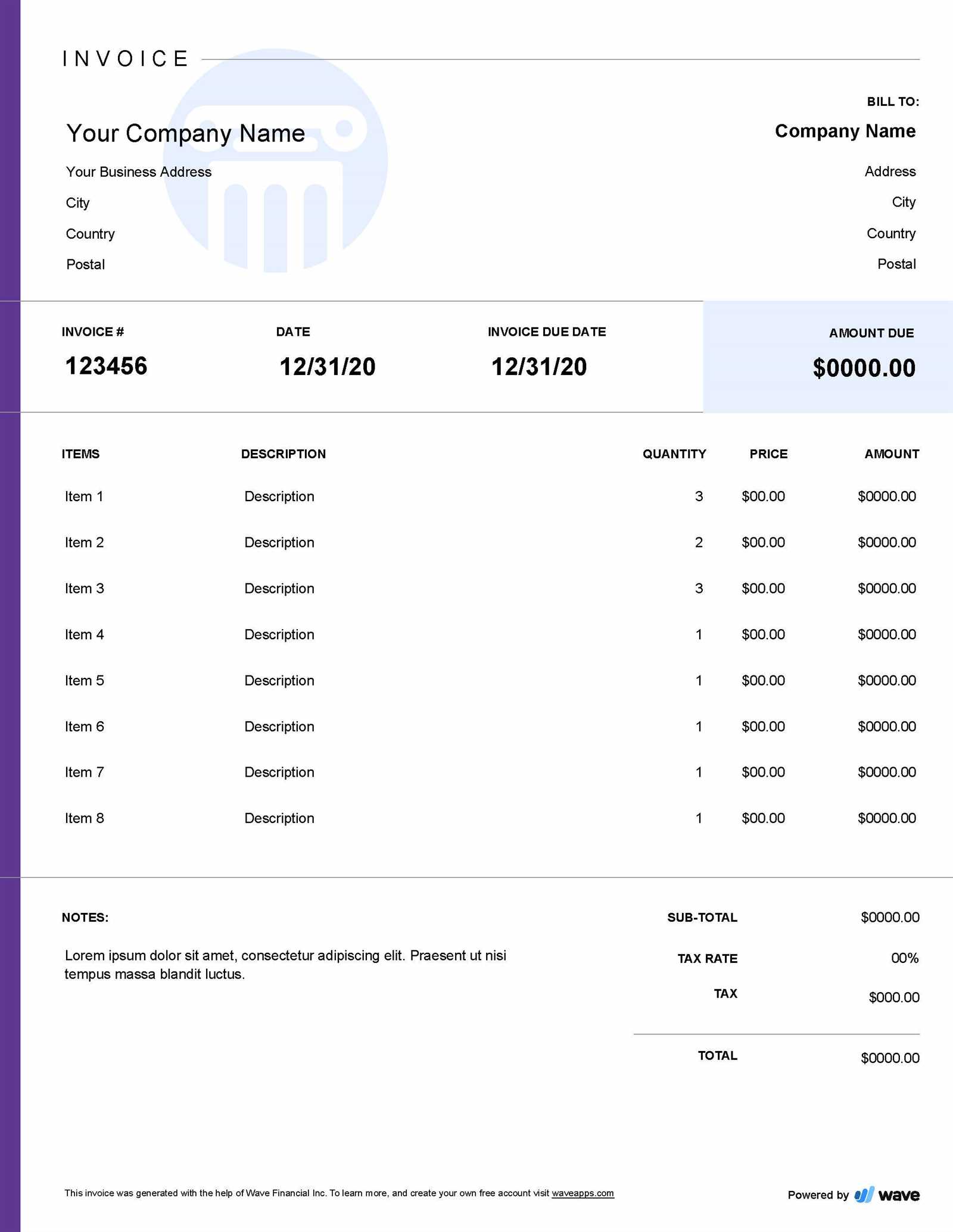 solicitor invoice template