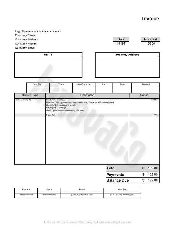 subcontractor invoice template uk