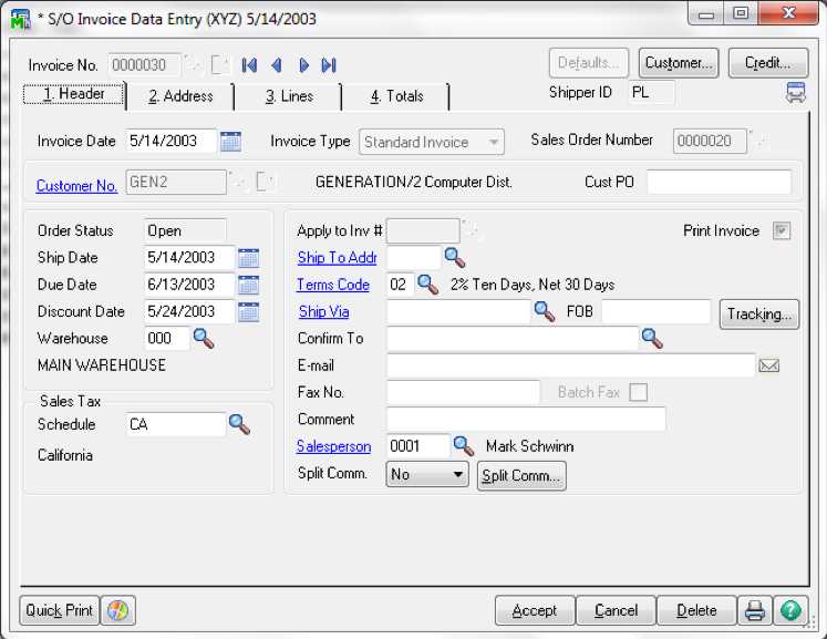how to edit invoice template in sage 100