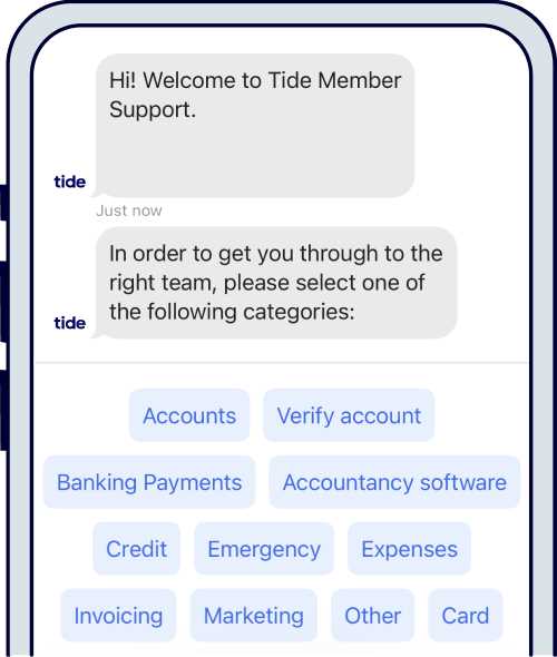 tide invoice template