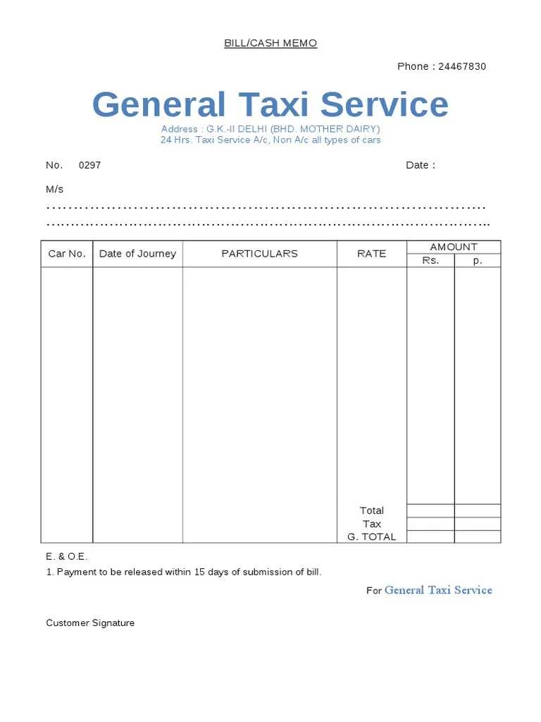 travel invoice template free