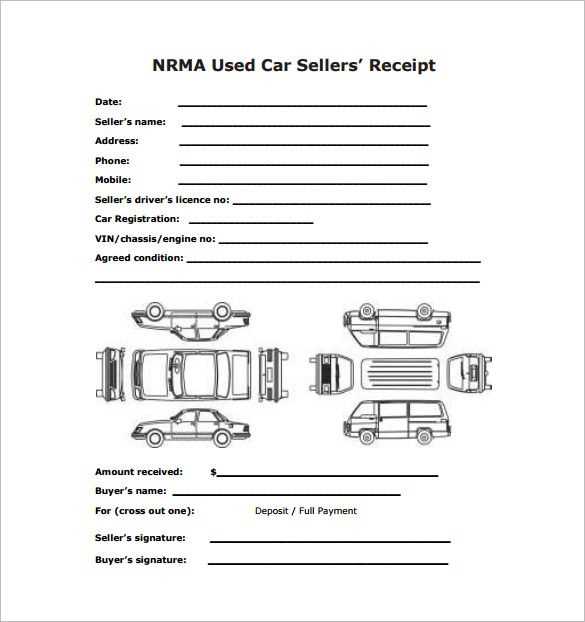 car sale invoice template free