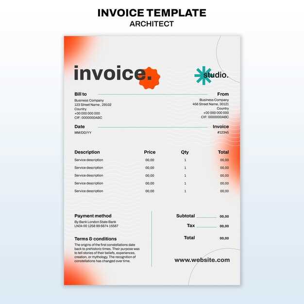 graphic designer invoice template