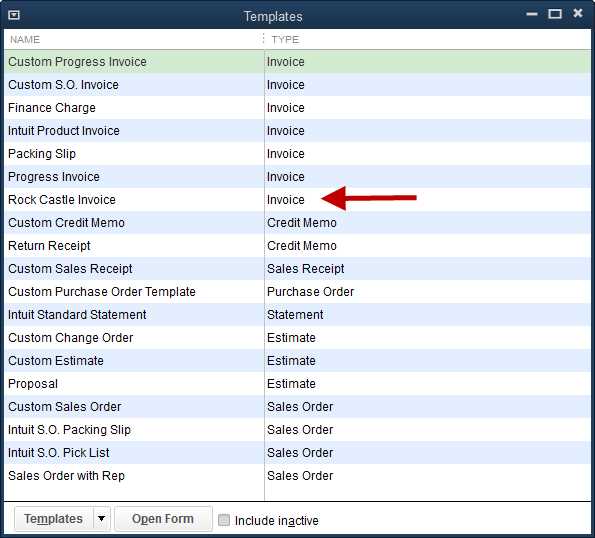 how to edit invoice template in quickbooks online