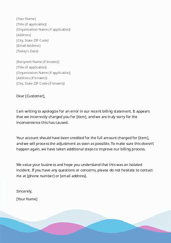 invoice collection letter template