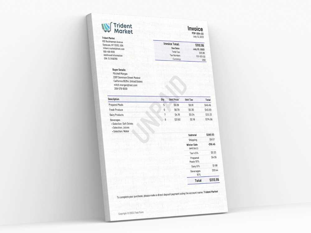 xero multiple invoice templates