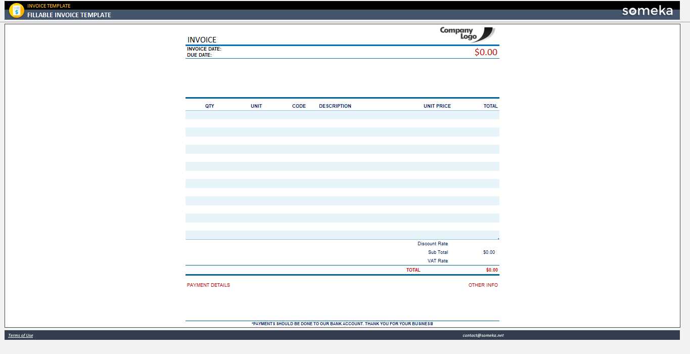 consulting services invoice template excel