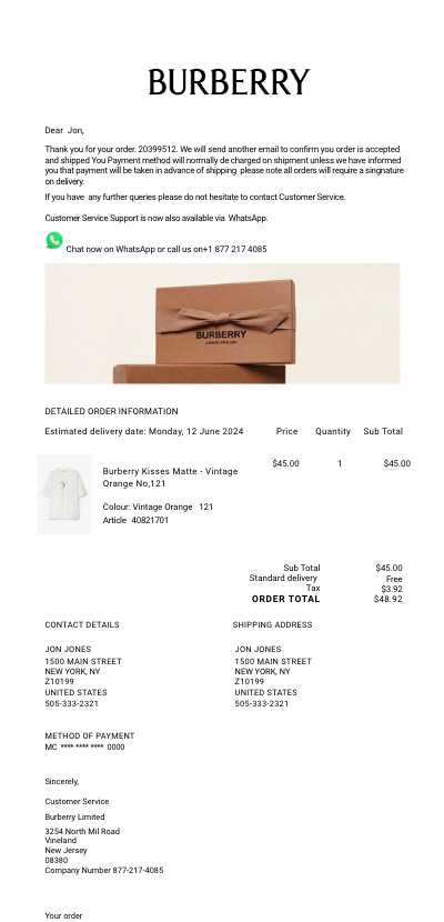 gucci invoice template