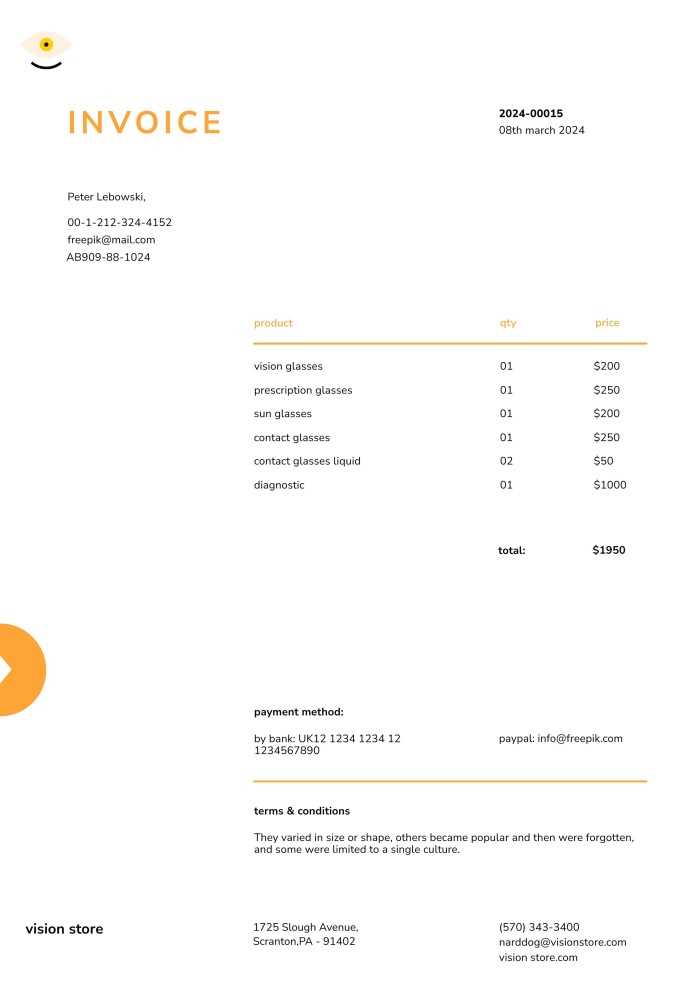 invoice template apple