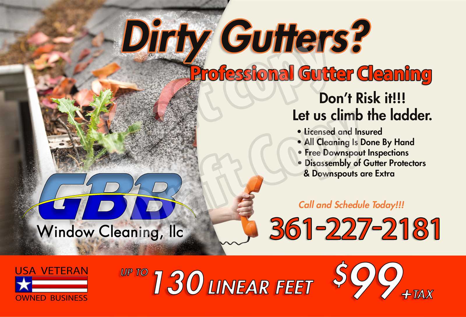 gutter invoice template