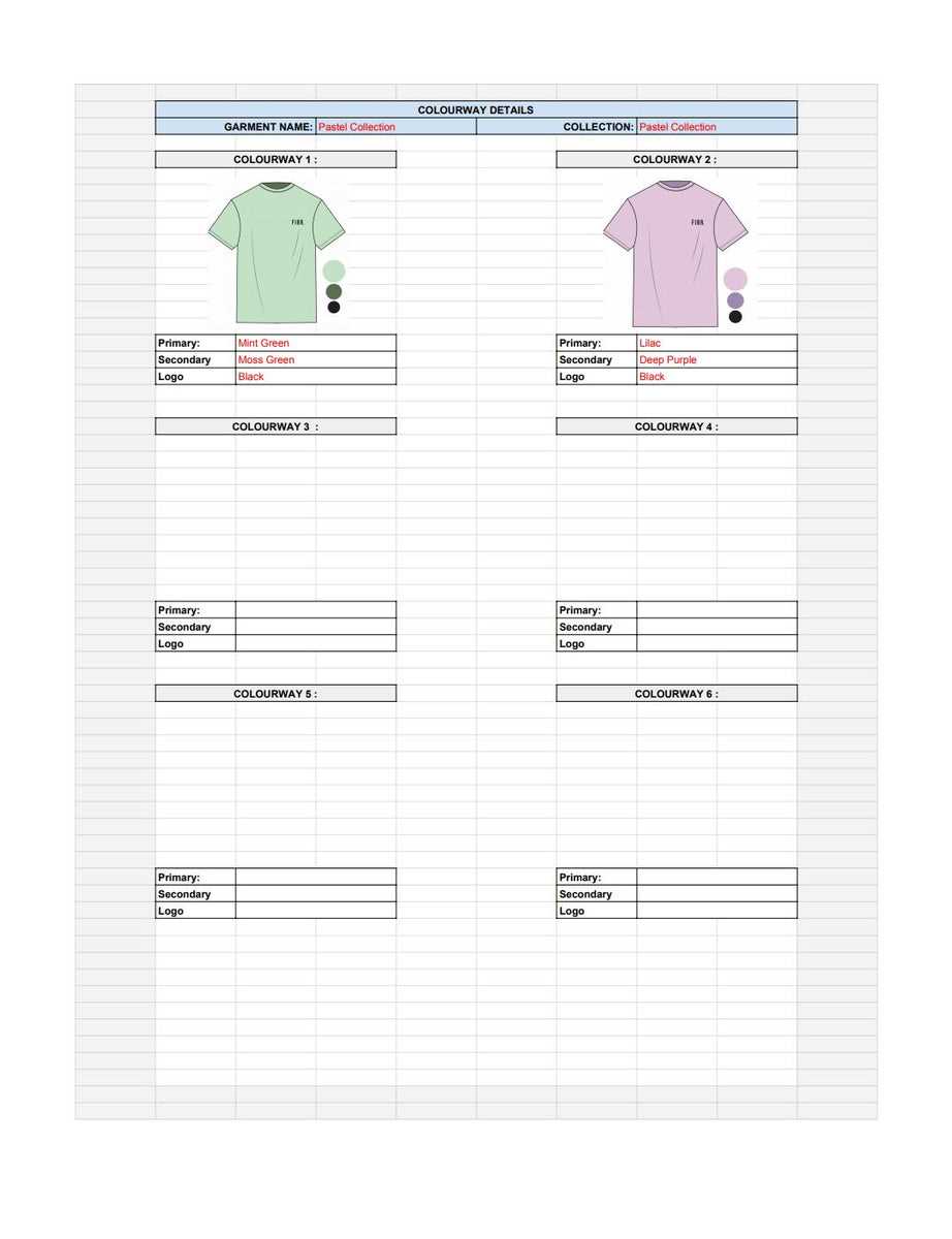 shirt invoice template