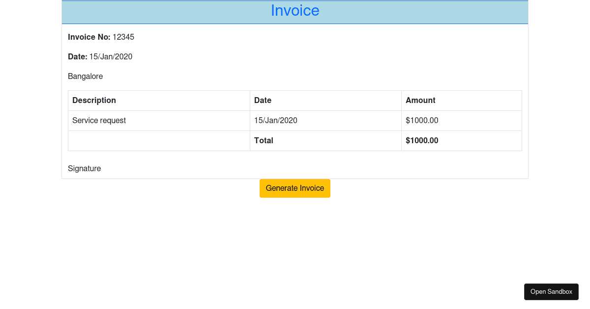 jspdf invoice template