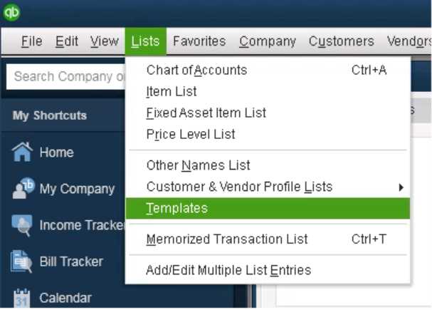 edit invoice template in quickbooks
