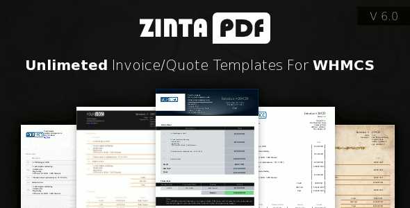 whmcs invoice template free