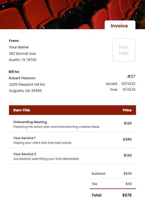 paralegal invoice template