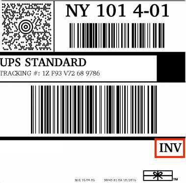 ups customs invoice template