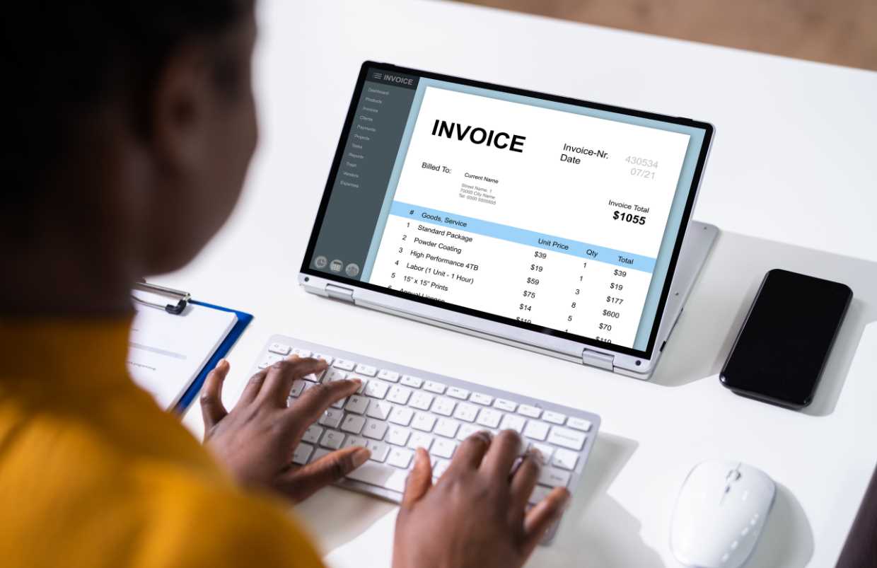 paid invoice email template