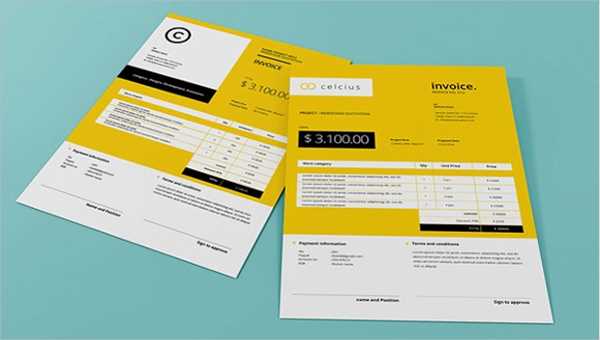 proforma invoice template doc