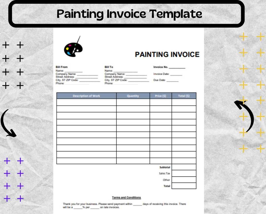 painting invoice template word