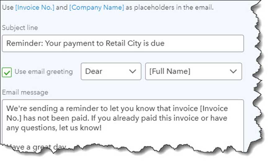 transfer invoice template quickbooks