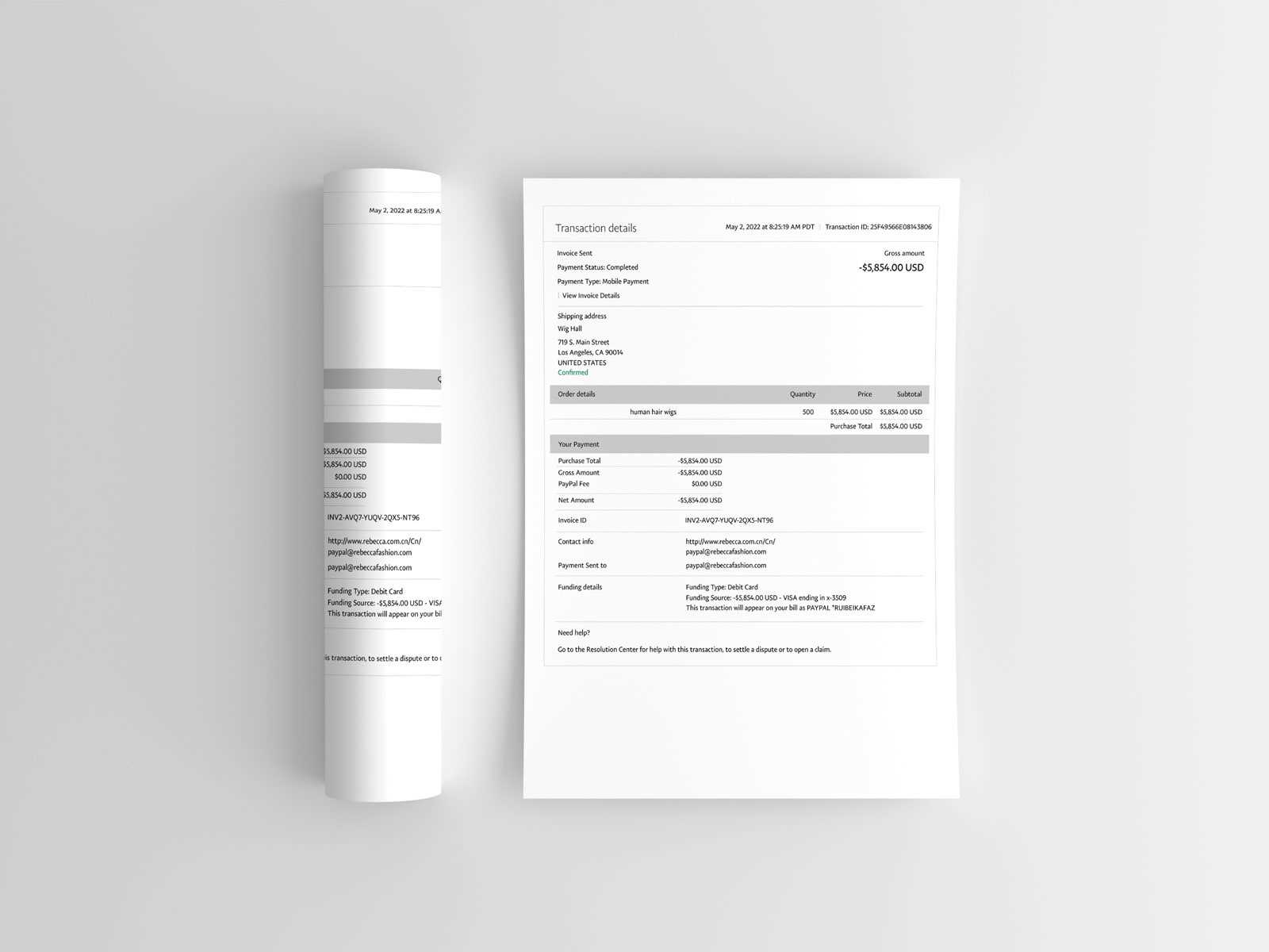 illustration invoice template