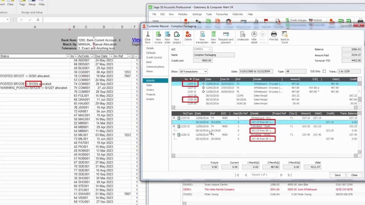 sage 50 sales invoice import template