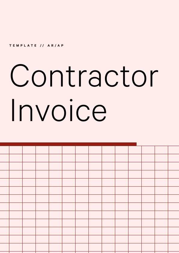 labour invoice template word