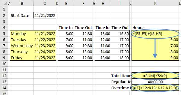 excel invoice template that calculates total