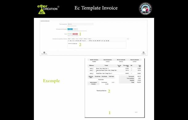 prestashop invoice template edit