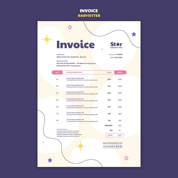 job invoice template free