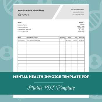 editable invoice template pdf